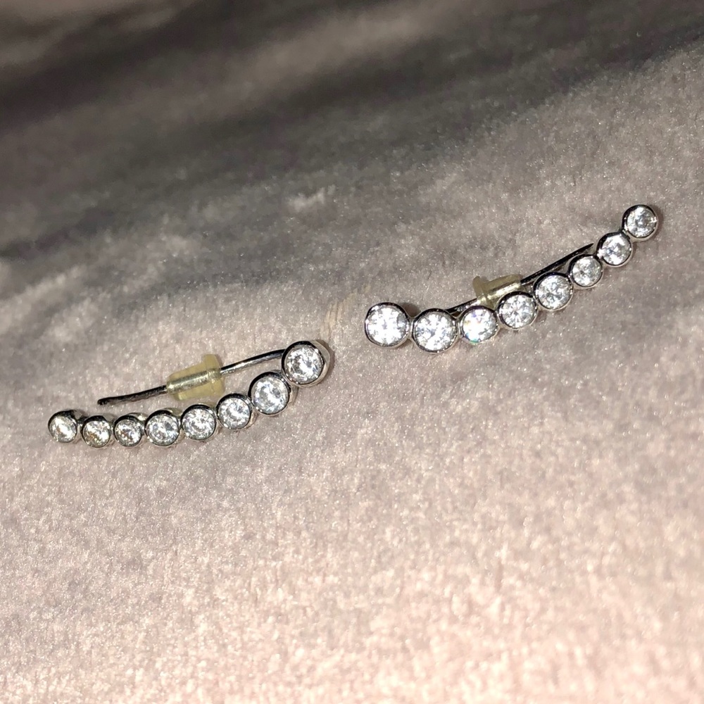 Ear climber earrings